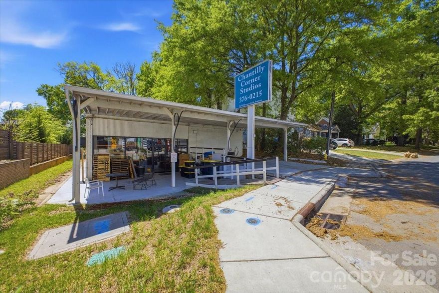 If you’ve been looking for a place where you can live and work without sacrificing the neighborhood, this is one of those rare finds.
A place to run your business up front and retreat to an industrial-style loft in the back, complete with approximately 20-foot ceilings that give the space volume, light, and the distinct urban character you don’t often come across in this city.
Set in Chantilly, one of Charlotte’s most established and sought-after in-town neighborhoods, this property offers a natural fit for a business that values visibility, accessibility, and a strong surrounding potential customer base. It’s the kind of location where people already live, walk, and engage—making it easy for a business to feel like part of the community from day one.
What really sets it apart is the flexibility. In addition to the commercial space, the property includes a separate living area that lends itself well to an industrial loft-style residence. Whether you choose to live on-site, create a private retreat, host a visiting professional, or generate additional income, the setup gives you options that are increasingly hard to find in this area.
Just as important is how easily the property fits into everyday life. You can start your morning with a short walk for coffee, open your doors to clients who appreciate the setting as much as the service, and wind down in the evening with dinner or a drink nearby. It’s a rhythm that feels natural here—easy, connected, and distinctly Charlotte.
The space works well for a variety of uses, from boutique retail and design studios to wellness concepts or a professional office looking for something more personal and neighborhood-driven. It’s not just about having a place to operate—it’s about creating something that feels rooted and intentional.
And with Plaza Midwood just minutes away, you’re close to some of the city’s best restaurants, coffee shops, and everyday conveniences, adding another layer of energy and walkability to the experience.
For someone looking to bring together business, lifestyle, and location in a meaningful way, this is a unique and compelling opportunity.