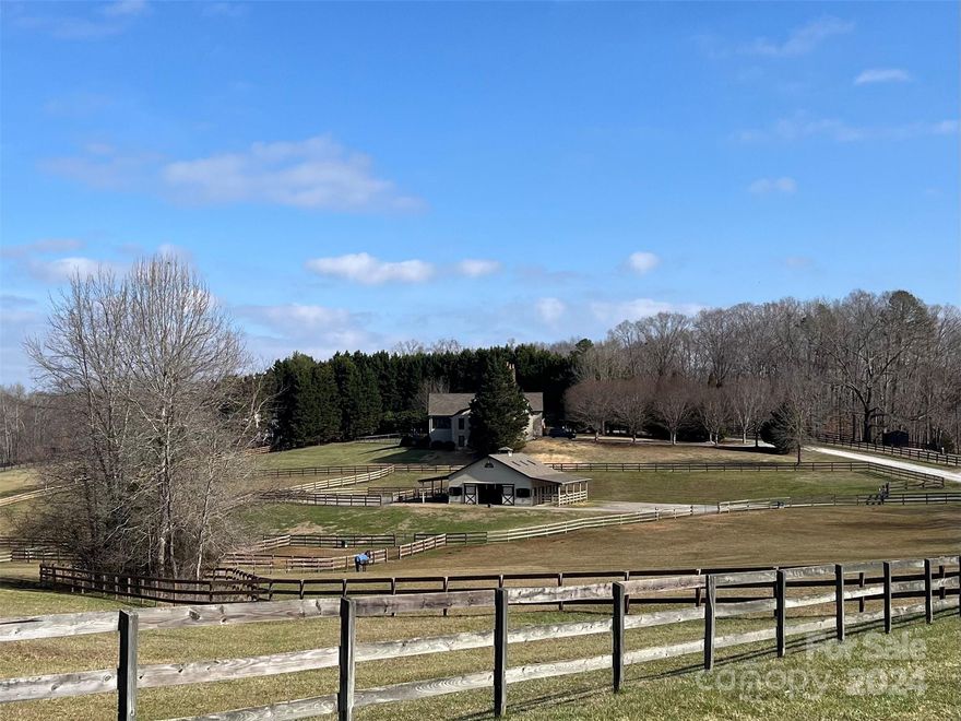 5000+ sf home, 4-barn, well-maintained property. Mountain views, community trail system in well-known equestrian community.