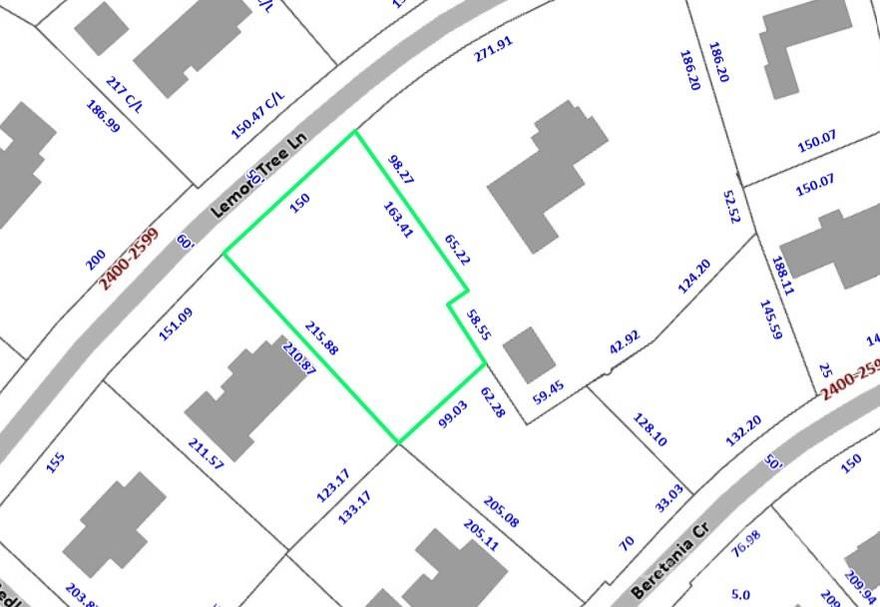 Amazing opportunity to build your dream home in highly sought-after Foxcroft! This approx. .65 acre interior lot on Lemon Tree Ln. is a rare chance to build in the neighborhood. The 2 adjacent lots behind on Beretania are also available (MLS #4194597 & MLS #4194539).