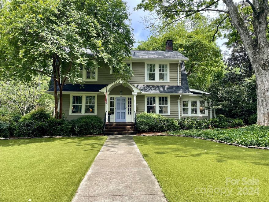 Lovely well maintained Myers Park home on tree-lined Bromley Road. This 4 bedroom 3.5 bathroom home is set on a private expansive flat lot. Welcome home!