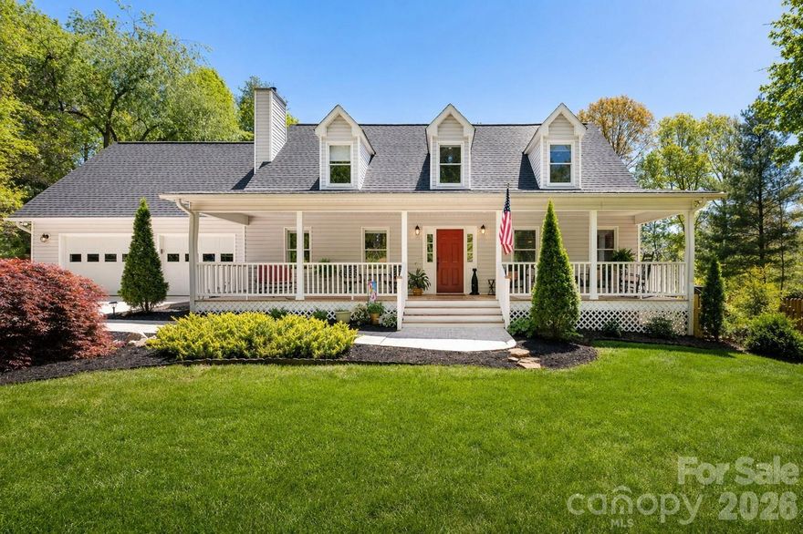 Immaculately maintained and thoughtfully updated, this inviting home blends comfort, style, and standout outdoor living. Set on beautifully curated park-like grounds, the property is a true sanctuary and features mature landscaping and year-round flowering plants that create a private and peaceful, ever-changing natural backdrop. Inside, the home feels both elevated and effortless. The chef’s kitchen anchors the space with clean lines, abundant cabinetry, and a layout that makes cooking (and lingering) feel like part of the experience. Beautifully tiled bathrooms add a spa-like touch, reinforcing the home’s calm, collected vibe. The real magic happens outdoors. A huge screened-in porch overlooks the lush grounds which are perfect for morning coffee, evening dinners, or simply doing nothing at all (highly recommended!). The yard continues to impress with a charming garden/tool shed, wonderful stonework, meandering garden beds, a firepit and a bench swing. So many thoughtfully designed spaces to relax, garden, or gather. Located in the Reynolds school district in the beautiful Cane Creek area, with solar panels that keep energy costs impressively low, this home delivers on both practicality and long-term value. Exceptionally cared for where every detail feels intentional, this is the kind of place you walk into and immediately think, “yeah…this is it.”