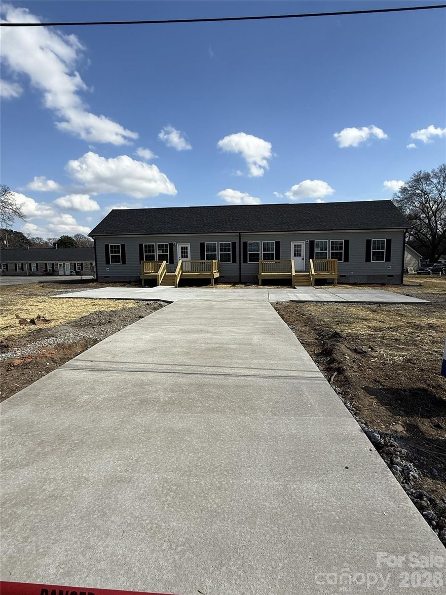 Wonderful rental investment property & and it is ready  for tenants to move in . Nice duplex. 6 bedrooms, 4 full baths, great floor plans, upscale kitchens, total electric. In a convenient location, minutes from I-85 & Hwy 29/74.
CO FROM CITY OF GASTONIA RECEIVED  1/28/26