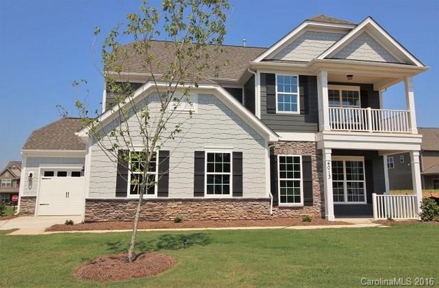 Our most popular plan in a stunning South Carolina community! Enjoy morning coffee or evening sunsets on your covered rear porch! Upgraded plumbing and light fixtures, crown molding, designer paint and iron rail and pickets add to your beautiful floorplan! Ceramic tile in master bath shower! The Designer Kitchen includes upgraded maple cabinets, granite countertops, hardware, recessed lighting, stainless appliances and backsplash! Don't miss this one - come see this beautiful home today!