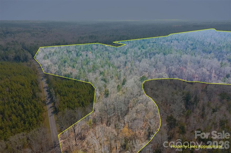 100 acres of prime land minutes from I77 and just off Hwy 97 outside of Great Falls and Chester. The northern property line is Rocky Creek and runs over to Steele Rd providing road frontage access from 2 locations. Beautiful property with tons of wildlife for hunting tract, multi home compound or your private place in the woods.