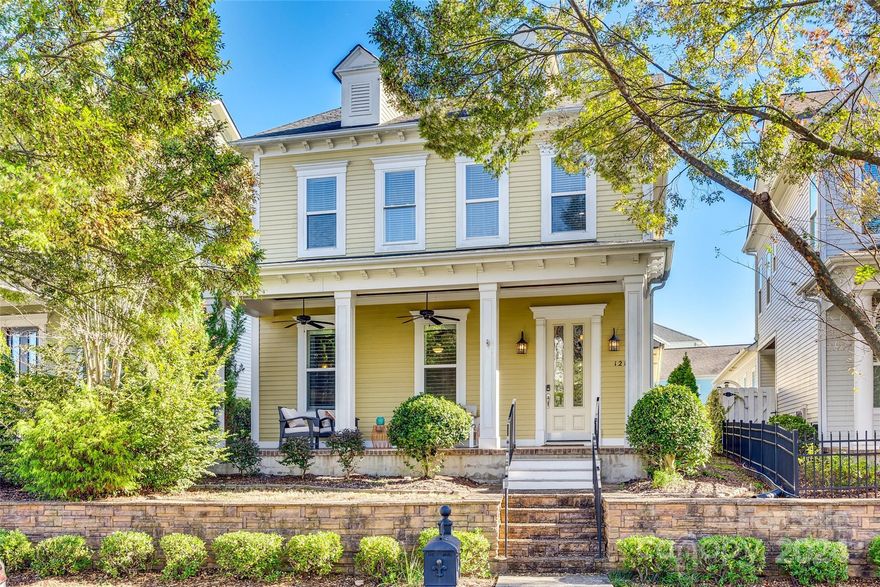 Gorgeous Springfield home for sale. Hardwoods thru main floor, heavy moldings and plantation shutters. Large primary on main has built-in closet organizers. Living Room with stacked stone accent fireplace and opens to Dining space and eat-in Kitchen. Kitchen well appointed with beautiful cabinets, island and stainless appliances including gas range and wall oven & microwave. Three bedrooms upstairs, one features an ensuite bathroom. Finished bonus or flex space over garage plus storage. Oversized 2car garage has floating floor. Welcoming, covered front porch and a second private side porch. HOA dues include basic lawn maintenance in addition to common amenities.