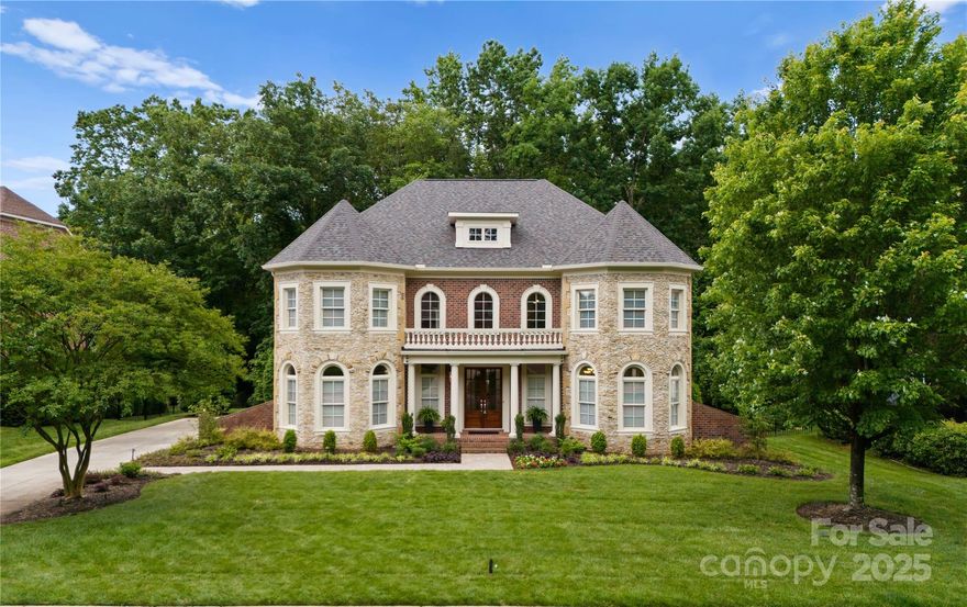 Beautiful Home in the Coveted Brookhaven Community. Tucked away on one of the most picturesque cul-de-sacs, this exquisite brick & stone residence sits on a beautifully landscaped homesite. A dramatic two-story foyer with a sweeping staircase introduces the home’s sophisticated interiors. The chef’s kitchen features professional-grade appliances, gas cooktop, oversized island, butler’s pantry, that flows seamlessly into the family room. The luxurious primary suite offers a tranquil retreat with a cozy sitting area & fireplace, spa-inspired bath with dual vanities, frameless shower, custom closets, & a private bonus room perfect for an office or yoga studio. Additional highlights include a guest suite/home office on the main level, ensuite bath & 10-ft ceilings. Step outside to relax on the veranda overlooking the lush backyard. 3rd Floor Prepped for Expansion – Plumbed for a bath & kitchenette; over 1,200 sqft of potential. Walk to neighborhood pool & tennis courts. Top-rated schools.