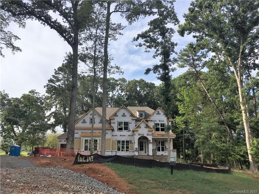 Gorgeous, wooded, private homesite within walking distance to the Clubhouse. Great views from every room. Great room overlooks gourmet kitchen with center island. Main level bedroom and separate study. 2nd floor includes a fabulous owner's suite that will not disappoint, 3 spacious bedrooms and bonus room for entertaining. 3 car garage w/one as a separate bay with ample storage above.