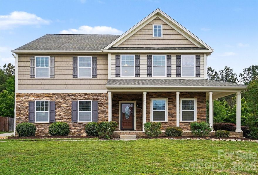 Need more room without sacrificing convenience? Welcome home. This move-in-ready 4-bedroom, 2.5-bath home with over 3,000 sq ft offers space to live, work, and entertain with ease. From the moment you enter, an open layout welcomes you with a private office, formal dining room, and a bright, expansive living room filled with natural light and enhanced by built-in surround sound—perfect for entertaining or cozy movie nights. The heart of the home is the open kitchen, featuring granite countertops, stainless steel appliances, abundant storage, a large center island, and an attached dining space that keeps everyone connected.
Upstairs, a versatile loft provides flexible living options, while the spacious primary suite offers an oversized walk-in closet and an en-suite bath, with dual vanities and a large tiled shower, creating a true retreat. Three additional bedrooms offer generous space for family, guests, or work-from-home needs. Quiet pond views in the neighborhood pair beautifully with minutes-away access to Dave Lyle Blvd shopping and dining at Rock Hill Galleria, Downtown Rock Hill, Riverwalk on the Catawba, parks, and quick I-77 access to Charlotte. Recently painted and thoughtfully maintained with the HVAC system updated just two years ago, this home is truly move-in ready and delivers the space you want, the location you need, and the lifestyle you’ve been waiting for.