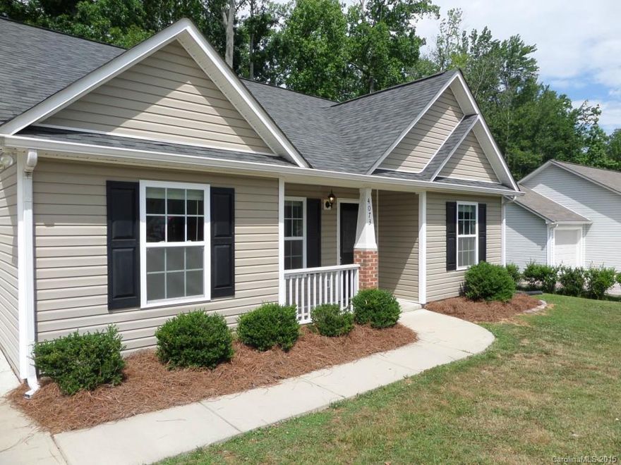 Don't miss this cute home. Great Neighborhood and great schools. Granite counter tops and stainless steel appliances. Washer and Dryer will stay.