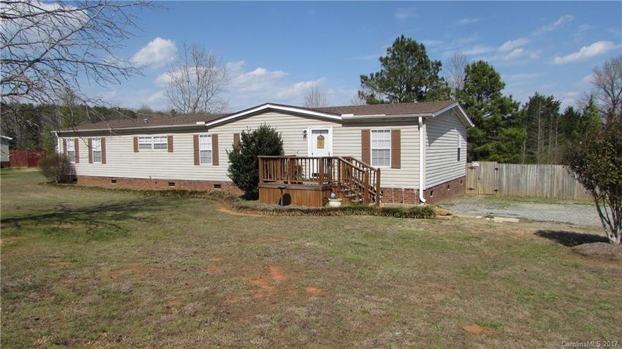 Welcome home!  Beautiful setting on one acre. Very spacious as you enter through the front door into the living/formal dining room. Kitchen with island open to the great room with a wood burning fireplace! Master suite with walk in closet/dressing room.  Garden tub and separate shower in master bath. Secondary bedrooms are good size with good closet space. There is also an extra room for an office.