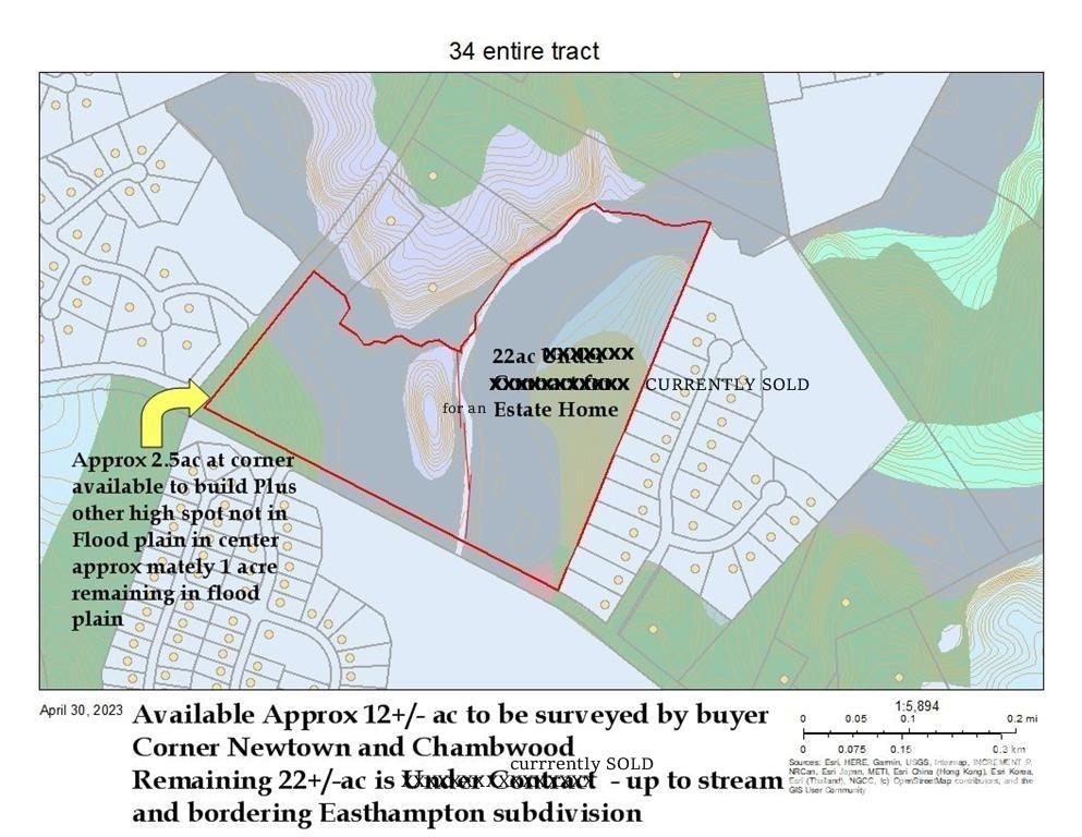 12+/-acres New Town Road