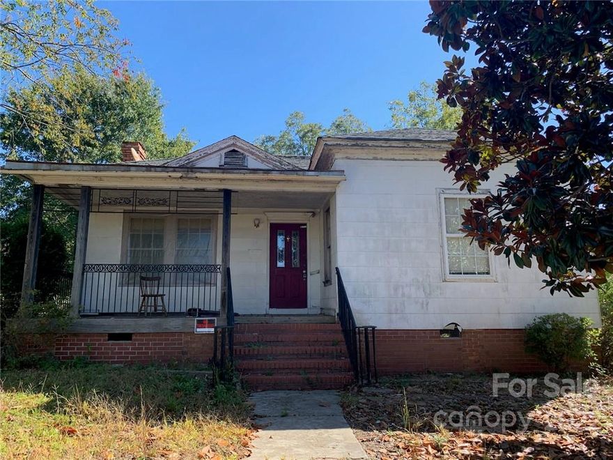 Investor Special. Great Falls is the future home of the Catawba White Water Center and this area will be revitalized within the next 18 months with growth and tourism.