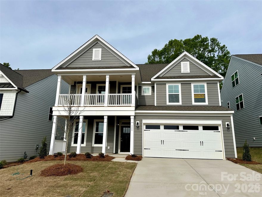 FINAL OPPORTUNITIES! This 3-story Davidson plan has 5 bedrooms, 4 full baths, a sunroom, more than 3,500 square feet of living space, and many wonderful extras. The designer kitchen features gray cabinetry, quartz counters, tile backsplash, and stainless appliances, including a gas cooktop, wall oven & microwave, and range hood. A butler pantry with a built-in wine fridge connects the kitchen and dining room. The guest bath on the main has a tiled, 5-foot shower while the primary bath features a luxury shower with tile walls and a semi-frameless door. The primary suite also includes a sitting room to complete your upstairs retreat. The 375-square-foot third floor has a spacious bedroom along with a full bath. The family room features a Cosmo direct-vent, gas fireplace surrounded by a shiplap accent wall. The mud room has a beadboard drop zone, and the laundry room includes upper and lower cabinets. The breakfast area opens to the sunroom, which gives you a light and bright environment year-round. Other extras include a tray ceiling in the foyer, quartz counters in all bathrooms, metal balusters, and upgraded wood trim. Find out more today!