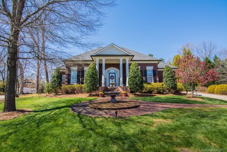 Now $11,000 below Appraisal! Builder's home w/ beautiful architectural features plus 3 car garage & detached one car/storage bldg.Hardwood w/ inlaid borders, unique ceiling treatments, crown moldings galore. Fireplace w/ gas logs, decorative built ins, custom draperies give GR a royal ambience.Formal DR, Huge Master suite w/ shower, tub, separate vanities, walk in closet, tile flooring. Eaglecrest is highly sought after for large lots, proximity to 485, excellent schools,low UC taxes,Must See!