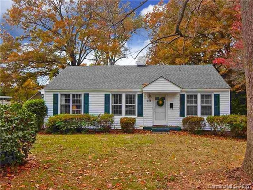 This charming 3 bed/ 3 bath home is conveniently located in popular Beaty Estates and has tons of potential.  There's formal living, formal dining, and a den that could be a fourth bedroom (has it's own bath and closet).  There's a back deck overlooking the private backyard and mature trees.  bonus- there are original hardwoods under much of the carpet in the home & home ahs new heating and cooling unit.