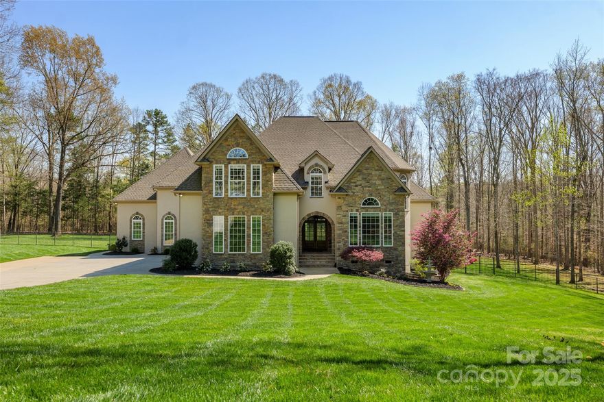 **STRATEGIC PRICE ADJUSTMENT** Offering a unique chance to own a property priced lower per square foot than recent neighborhood sales. This home has been meticulously maintained and enhanced with thoughtful physical improvements. Our competitive pricing, informed by valuable buyer feedback, positions this property as a smart investment. This custom-built, two-story home sits on a beautifully landscaped 1.59-acre cul-de-sac lot. The main level includes a primary suite w/spa-like bath, two living areas w/fireplaces, home office, formal dining room & a convenient laundry room. The upper level has 3 bedrooms, 2 baths, an entertainment room, and a flex room. The outdoor living space is a resort-like experience, featuring a fenced-in yard, dual rear patios, an infinity-edge pool w/ a waterfall, hot tub & a cabana with a fireplace for year-round enjoyment. Additional perks include ample storage space throughout & a whole-house Generac generator system ensuring peace of mind in any weather.