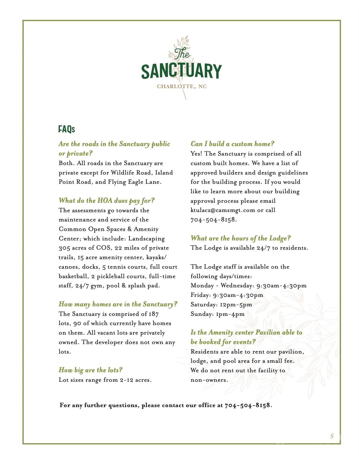 The Sanctuary - Residential