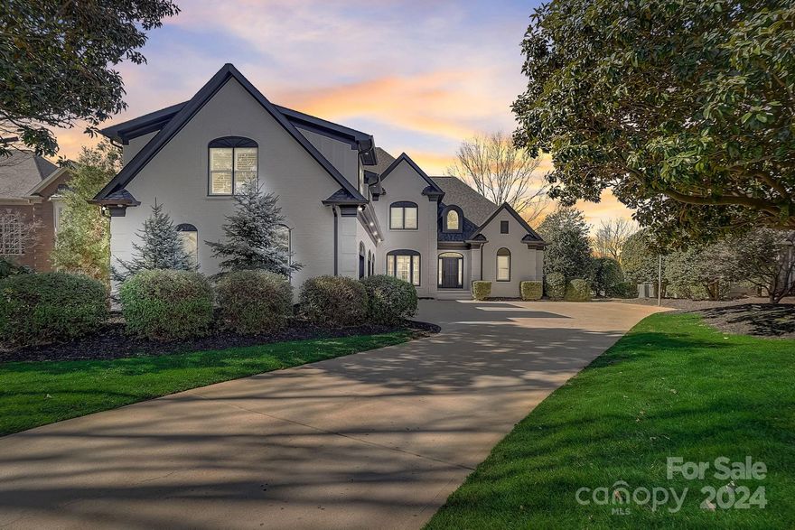 RARE & exciting opportunity to live on the 9th hole & just steps away from The Peninsula Country Club. Take advantage of prime location in this modernized, 5 bed/ 4.5 bath, all white brick home w/ upgrades at every turn.  Main level boasts the primary suite, guest suite & study w/ built-in's & french doors. Primary w/ oversized sitting area & access to back patio w/ extraordinary golf course & lake views. Gourmet Kitchen features stainless appliances, white cabinets & quartzite countertops. Upper level features two bedrooms w/ Jack&Jill bathroom & loft. New addition of 3rd-car garage,completed in 2024, w/ new epoxy floors & 2nd-Living Quarters above, this room is a must-see!! The possibilities are endless in this amazing space; feat full bath, kitchenette & wired for media or golf simulator room. Encapsulated crawl space w/ dehumidifier. New roof, oversized tankless water heater & central vac added in 2023. Impervious exempt lot & sellers have preliminary approval from HOA for a pool.