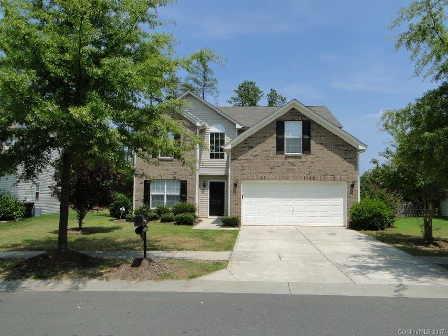 Big private fenced yard and over size patio. Kitchen with breakfast area and a formal dining room. The greatroom has a gas fireplace.  4 bedrooms plus a bonus room that has 2 closets and could be 5th bedroom. Master is king size with vaulted ceiling and has very large closet.  Master bath with tub and separate shower. One bedroom and full bath on main floor. Walking distance to Trailhead Park. Certain dogs may be considered with non-refundable pet deposit, no cats.  No smoking permitted.