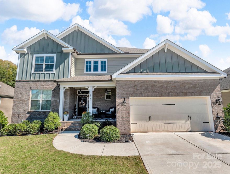 You're going to LOVE living at 2444 Moher Cliff Drive! W/ nearly 4,000 sq ft & 6 bedrooms, there's a place for everyone & everything in this gorgeous 2-story basement home! Open floor plan offers the perfect setting to gather w/ friends & family & the sparkling pool will surely bring lots of sunny memories for years to come! Cook to your heart's delight in the spacious kitchen, complete w/ quartz countertops, LVP flooring, large island & TONS of storage. Feeding the masses is never an issue w/ your giant walk-in pantry! The luxurious primary suite, featuring a huge bathroom & walk-in closet, shares the second level w/ 3 other bedrooms & laundry room. The walk-out basement provides the perfect retreat for guests, w/ 2 bedrooms & a large gathering room, as well as easy access to the backyard oasis. Working from home? No problem w/ your dedicated office space on the main level. You have to schedule a tour to take in all this home has to offer, so be sure to schedule your showing today!