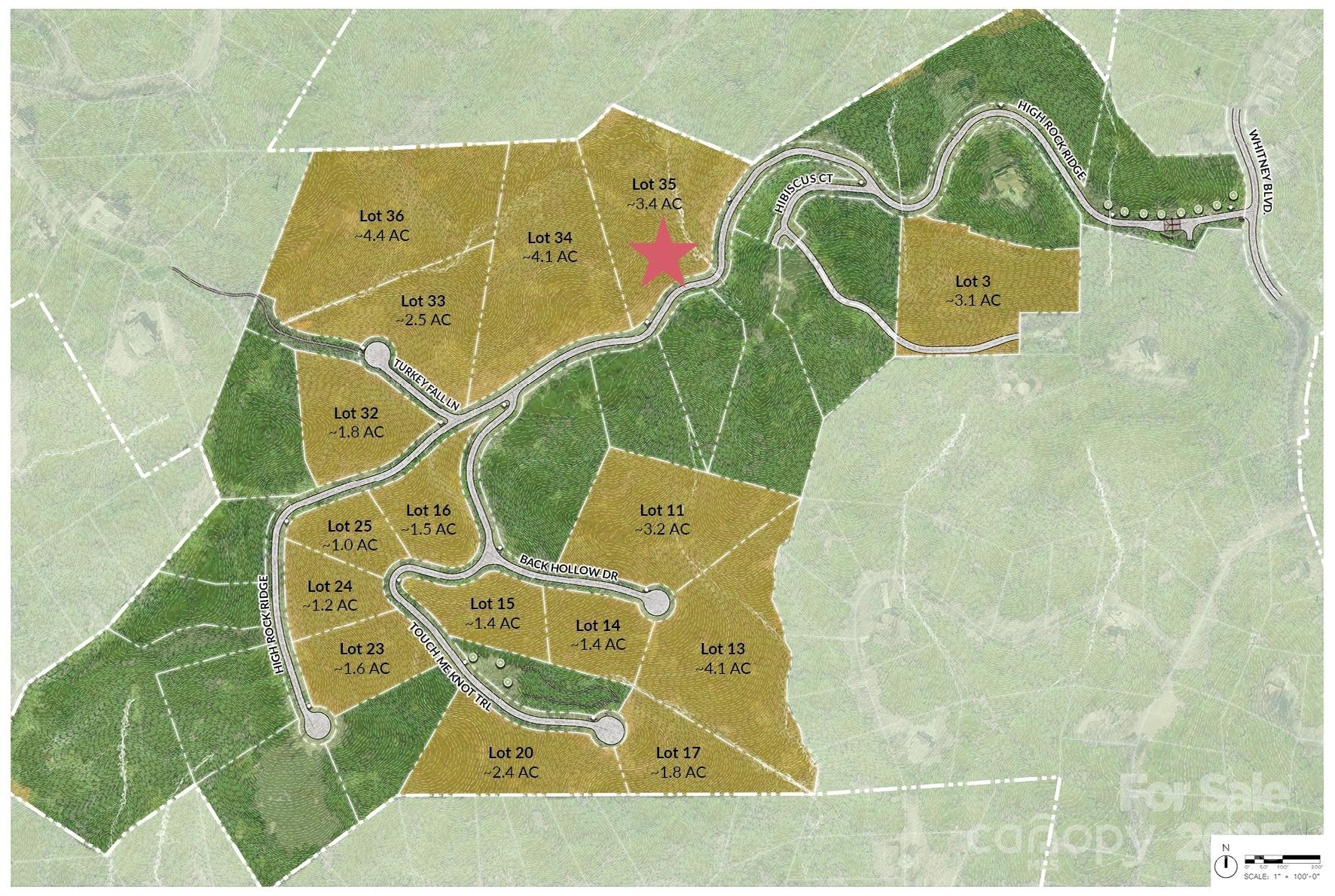 Rumbling Bald on Lake Lure - Land