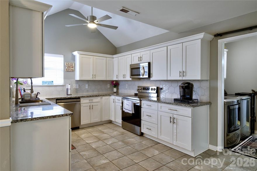 ** Here is your chance to snag this beauty,- it is back on market with a price improvement!!***    
 **Foxmoor Gem Close to Downtown Mooresville!**

Situated in the desirable **Foxmoor subdivision**, this beautifully maintained two-story home offers space, thoughtful upgrades, and a prime location just minutes from **Downtown Mooresville**—home to popular restaurants, local shops, and thriving businesses.

 Inviting & Functional Layout

Offering 4 bedrooms and 2.5 bathrooms, this home features a well-designed floor plan that blends comfort with everyday practicality. Owner's suite is located on teh 1st floor.  The welcoming living room is highlighted by attractive flooring and high ceilings -perfect for relaxing evenings or entertaining guests.

Stunning Updated Kitchen

The kitchen has been tastefully upgraded with:

* Granite countertops
* Soft-close cabinets
* Pull-out tray drawers for easy organization
* Two built-in Lazy Susans for added storage
* New French back doors that fill the space with natural light and provide easy access outdoors
* A stylish **barn door that neatly closes off the laundry area from the kitchen**, adding both charm and functionality

The adjoining dining area creates a bright, comfortable space for gathering.

Main-Level Primary Suite

Enjoy the ease of a **first-floor primary bedroom**, complete with a private en-suite bath and spacious closet—conveniently located just off the main living area for everyday comfort.

Upstairs, three additional bedrooms and a shared full bath offer flexibility for family, guests, or home office space.

Extra Storage & Outdoor Appeal

A **large detached shed** provides generous storage for tools, lawn equipment, or hobbies—keeping everything organized and out of sight. Fenced yard!

Bright, airy, and ideally located, this Foxmoor home is ready for its next owner.
Schedule your showing today!