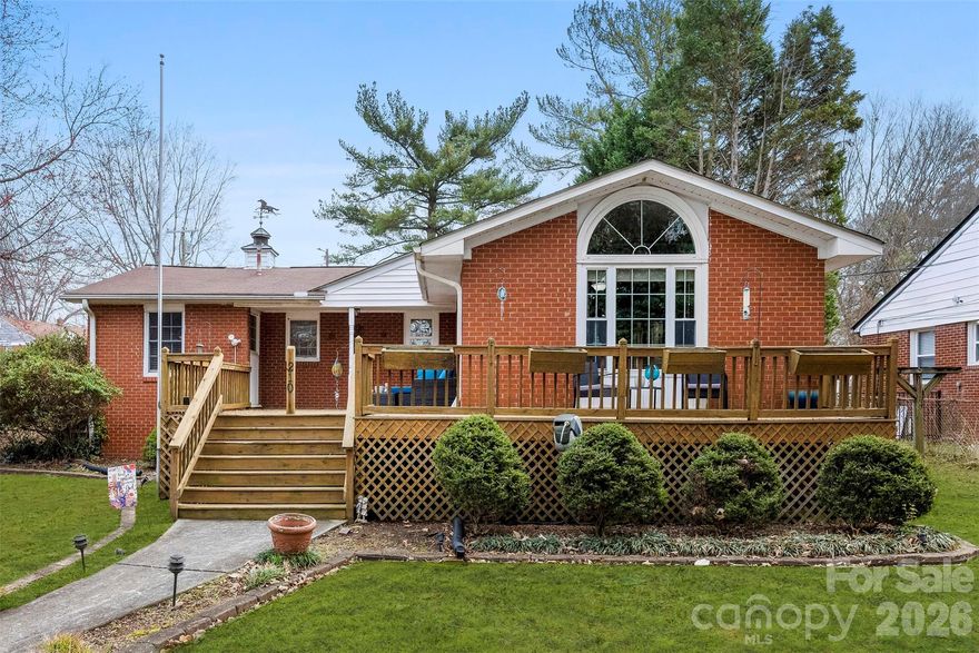 Hard to find this much square footage in this price point! 3 beds, 1.5 bath and 1800 sqft gives you that space you've been looking for. The living room is one of the standout spaces, with a vaulted ceiling, exposed wood beams, stoned fireplace, built in bookcase, and plenty of windows for natural light. Kitchen features nice cabinetry with a custom built table and bench. Open to the dining room, and semi open to the living room. Added on space off the kitchen where the washer and dryer is can be used for so many things! Bedrooms are a good size. Plenty of outside options! Expansive front deck, large carport/driveway, and firepit. All on a fenced in corner lot in a non HOA community!