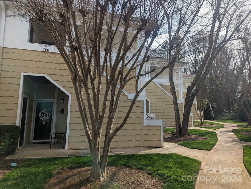 Welcome to this SECOND floor condo in the coveted Tennis Villas complex at Davidson Landing! Open floor plan has new vinyl flooring throughout, Living Room with fireplace, Kitchen, and the Laundry Closet with included Washer/Dryer. 2nd Bedroom and Full Bathroom located just off the entry hallway. Primary Bedroom Suite is just off the main living area with full bathroom and access to the Covered and Screened spacious Deck, with a great view of the community pool below! It's also a short drive to Downtown Davidson restaurants and shopping. WATER, SEWER & GARBAGE ARE INCLUDED and Tenant is responsible for all other utilities. The Washer/Dryer are provided and the homeowner will not repair or replace if they fail to operate. No Smoking or and Pets are conditional with a $350 fee each. This condo can be available one week form approved application!