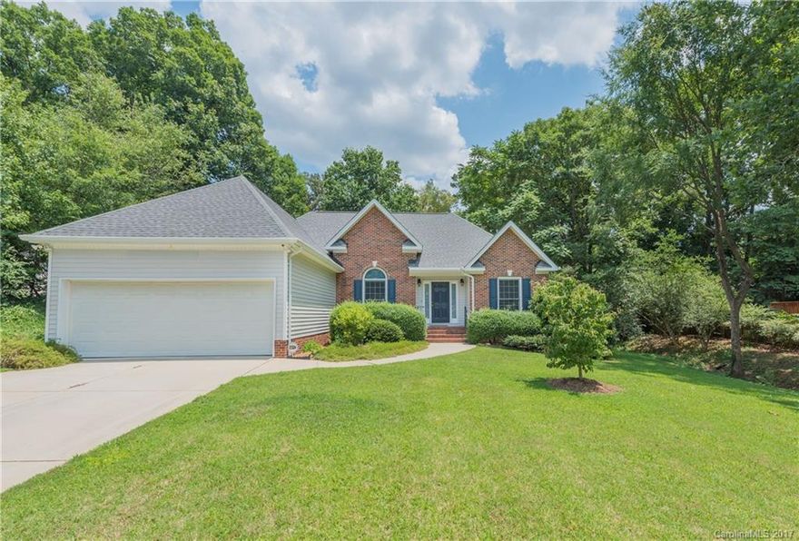 Fabulous updated ranch on a quiet street!  Fresh paint, updated baths, and a wonderful split floorplan will sell this home quickly!  Vaulted family room w/fireplace, spacious open eat-in kitchen looking thru plantation shutters over a beautiful private backyard w/extended patio. 12x14 o/s storage. Master w/updated bath, dual vanity, walk-in closet. Secondary bedrooms share renovated bath. Two car garage and the perfect location close to amenities! Roof '14, home wired for security.