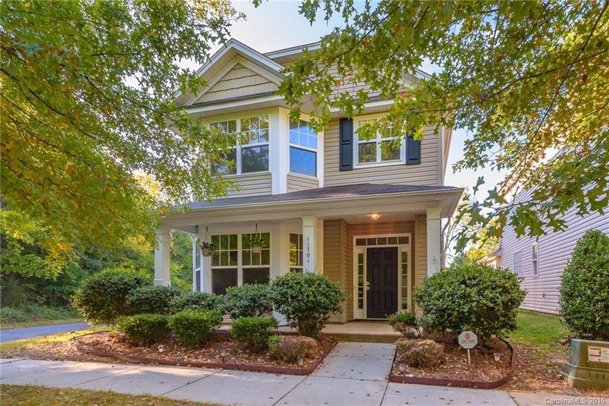 Move-in-Ready 3 bed/2.5 bath home w/ 2-car garage in popular Tanners Creek! Brand new stainless steel kitchen appliances (including gas stove!) & new carpet upstairs. Over-sized fenced-in backyard w/ large extended patio that is perfect for entertaining. Property sits on corner lot surrounded by trees for extra privacy (and parking)! Excellent location near tons of great shopping and restaurants. New Stainless Steel Kitchen Refrigerator and Washer & Dryer are included with purchase.