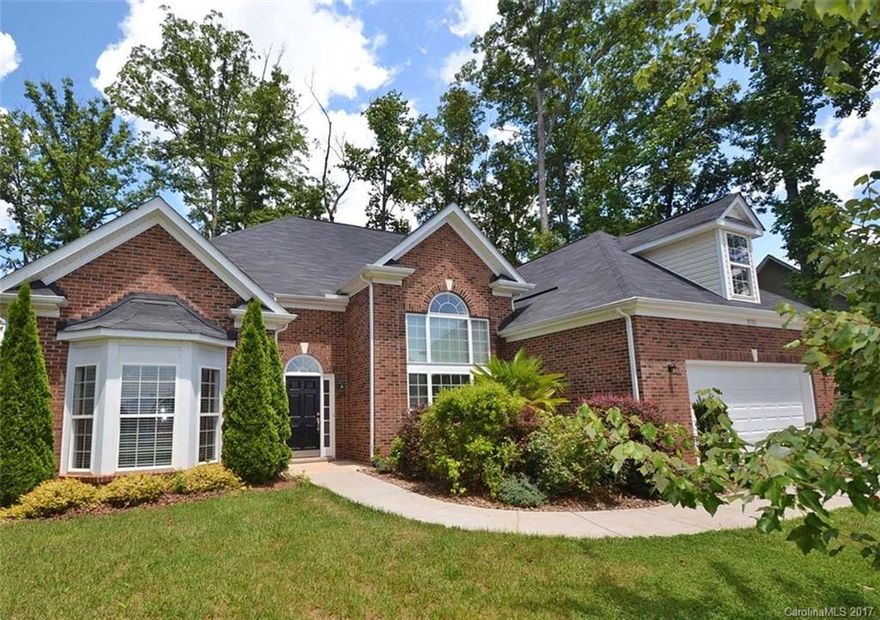 Your dream home awaits! This lovely home in the Charlotte, NC area has 4 bedrooms, 3 baths and 2590 square feet of living space. Some of the home features include gorgeous hardwood flooring and fresh carpeting throughout the space, stylish light fixtures, ceiling fans, trey ceilings, a cozy fireplace and large windows offering natural lighting. The large kitchen has granite countertops, stainless steel appliances.