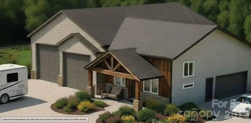 Thoughtfully designed and impeccably built, this custom-crafted Barndominium-style home features a well-appointed living area along with a massive 3,200+ sq. ft. conditioned garage, fully finished with painted sheetrock walls and ceilings, LED lighting, and durable epoxy floors to protect and showcase your most prized possessions. Oversized 14'x 14' Garage Door and 60' depth garage easily accommodates full size motorhomes or large vehicles/boats.

Welcome home to Honeycutt Flats — an exclusive, high-end haven of luxury Barndominiums custom-built by Spivey Construction Company. Part of the esteemed Spivey Signature Series, this elegant luxury garage residence blends rural tranquility with expansive, high-ceiling garage space to store your cars, boats, RVs, and everything else you need to live the life you’ve dreamed.

Reach out today for more information, or visit our beautiful community nestled within a peaceful country setting right beside Lake Norman and only minutes from Lake Norman State Park.