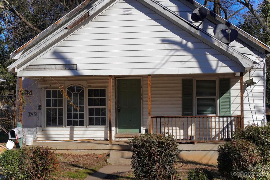 Upon the property purchase in 2018, a foundation renovation was completed, spanning from the new porch's foundation section to the left side of the home. Also the replacement of header boards, floor joists, subflooring, and flooring all done in the living room and the front header board was upgraded in the first room to the right of entrance. All renovations were properly permitted, and detailed records are on file with the county.

Please make sure to lock both doors. Investment opportunity awaits! This home is perfect for savvy buyers looking to buy and hold for long term gains or take on a rewarding fix and flip project. Explore the potential of this property and turn it into a profitable venture.