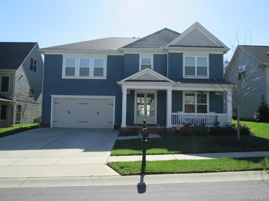 5" hardwood on entire main floor. Oversized kitchen island, with SS appliances. All season screen porch, with custom built patio w/ grill, plantation shutters and custom roman shades. Entertainment rm w/ blt in cabinets, spacious master bedroom. House in within walking distance to the new summer club pocket park w/ pool area which is still under construction.