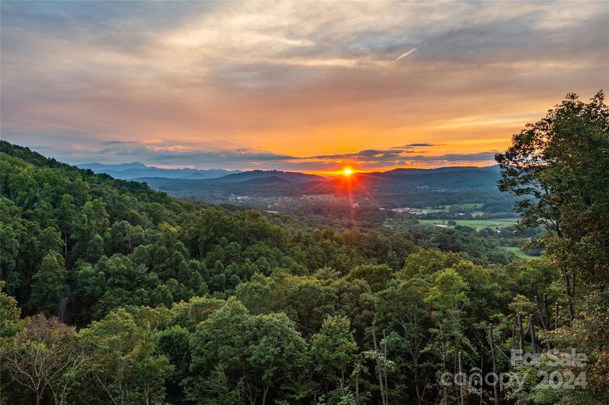 A picturesque 4-acre estate, this modern oasis offers unparalleled mountain views. Tucked away in the forest, this property provides a seamless transition from city life to mountain retreat, all while being conveniently located just 10 miles outside of Asheville. Upon arrival, you'll be captivated by the open floor plan layout, designed to showcase the surrounding natural beauty. The centerpiece of the home is the wrap-around picturesque windows, framing breathtaking views. The kitchen blends form and function, featuring a marble island, stainless steel appliances, and custom cabinetry. The main-level primary suite is a sanctuary of serenity, offering expansive views from every window.The spa bathroom is complete with a deep soaking tub, rain shower, his-and-her sinks, and a spacious walk-in closet. The upper level features 3BR/1BA while the lower level offers additional room for guest with 2BR/1BA. Outside, adventure awaits just beyond your front door, with endless opportunities.