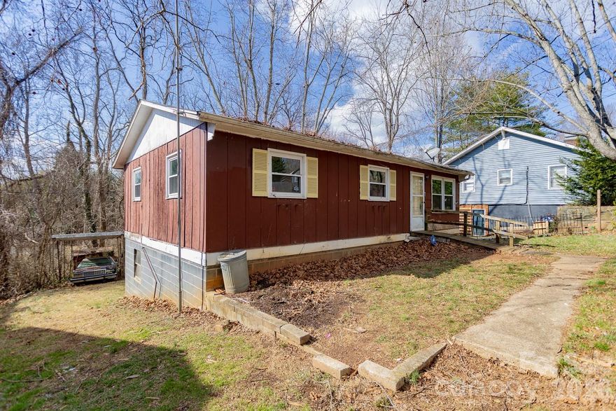 Located in the charming and diverse Oakley area of Asheville, 7 Main Street offers a rare opportunity to bring new life to a home with great potential. Situated on a .22-acre city lot, this property is ideal for buyers who want to roll up their sleeves and unlock its value.

The home features three bedrooms and a bath on the main floor, original hardwood flooring, and an unfinished basement, providing additional storage or expansion possibilities. With its convenient location just minutes from Biltmore Village, shopping, dining, and downtown Asheville, there are many opportunities here for a handy new owner. 

This property is ready for improvement and will require repairs, but for the right buyer, it presents an excellent investment, renovation project, or chance to create a personalized home in an established neighborhood.