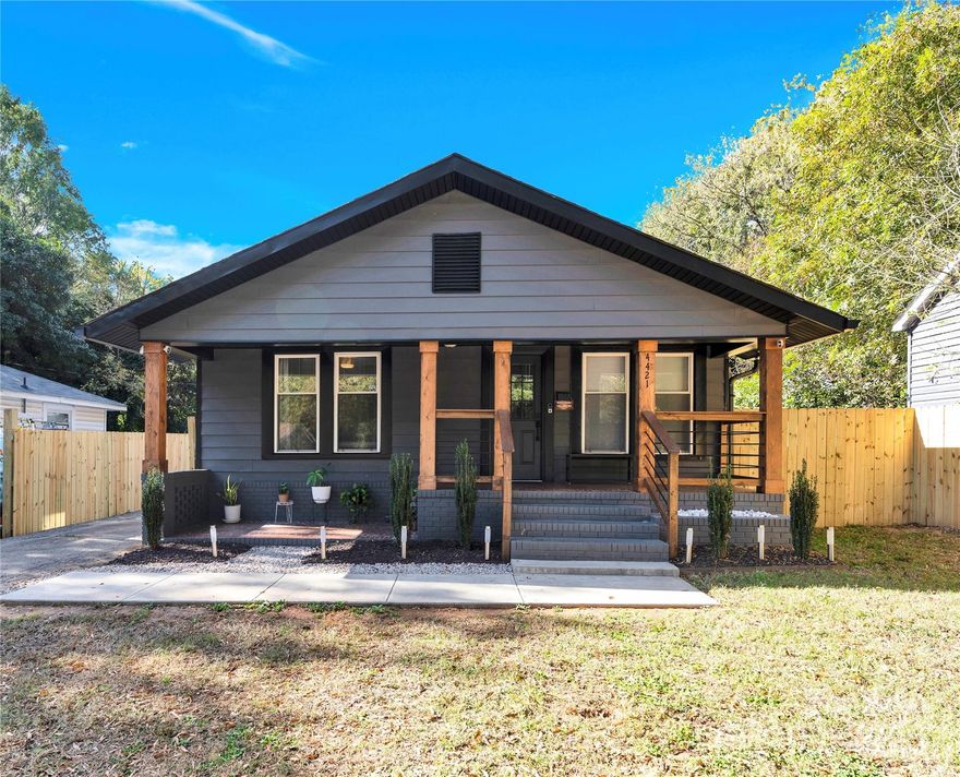 Beautifully updated modern one-story home with a stylish open feel and thoughtful upgrades throughout. The kitchen features white cabinetry, granite countertops, and stainless steel appliances, perfect for both cooking and entertaining. Fresh interior paint in warm tones, new LVP flooring, and elegant light fixtures create a move-in ready space.
Enjoy the private, fully fenced backyard, offering plenty of room for outdoor living, gardening, or future projects. With no HOA and endless potential, this home is a rare find. Conveniently located near major highways, it provides easy access to shopping, dining, and more.