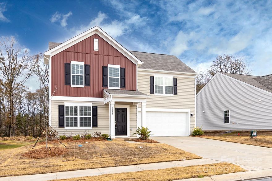 Have you always wanted to live in a BRAND-NEW home?  Now's your chance!  Beautiful new construction in one of the newest most desirable communities!  Peaceful setting just minutes from I77 for an easy commute north or south - Popular Bishop floorplan has a large open floorplan on main level  - Kitchen with quartz countertops, farm sink, gas range, large island with overhang and subway tile backsplash - The main level has vinyl plank floors for easy maintenance and a beautiful look - Powder room on main level - Primary suite upstairs with huge walk in closet - Primary bath with large walk in shower and his / her vanities -  Large loft area - Generous secondary bedrooms and closets - Beautiful, private, level lot backs to tree buffer for a nice private setting - Washer /  Dryer and Refrigerator all included - Don't miss your opportunity to be the first person to live in the gorgeous brand new home in Edgemoor!
