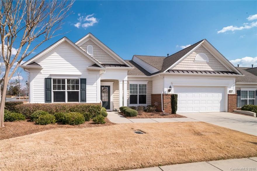 Beautiful End Unit with Spacious Backyard. Custom Plantation Shutter Slider Leading to Covered Lanai with Ceiling Fan and an Extended Brick Paver Patio.  Ceiling Fans and Crown Molding Throughout. Foyer Leads to Spacious Great Room. Gourmet Kitchen with Electric Stainless Steel Appliances, Dining Area, Ceramic Tile Flooring, Tile Back-Splash, Can Lighting, and Pantry. Owner’s Suite with Bay Window; Perfect for a Sitting Area, Closet, and Shower.
Laundry Room with Shelving. Large Office/Library.