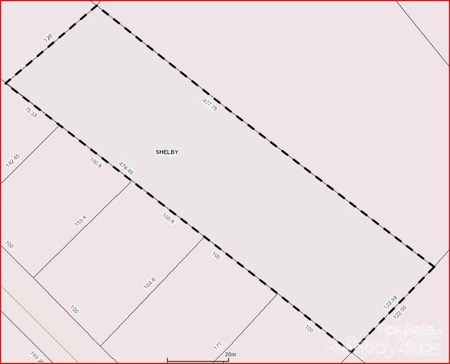 1.38 Acre track located between Peach St, Parkwood Rd and Country Club Cir. No Road Access.