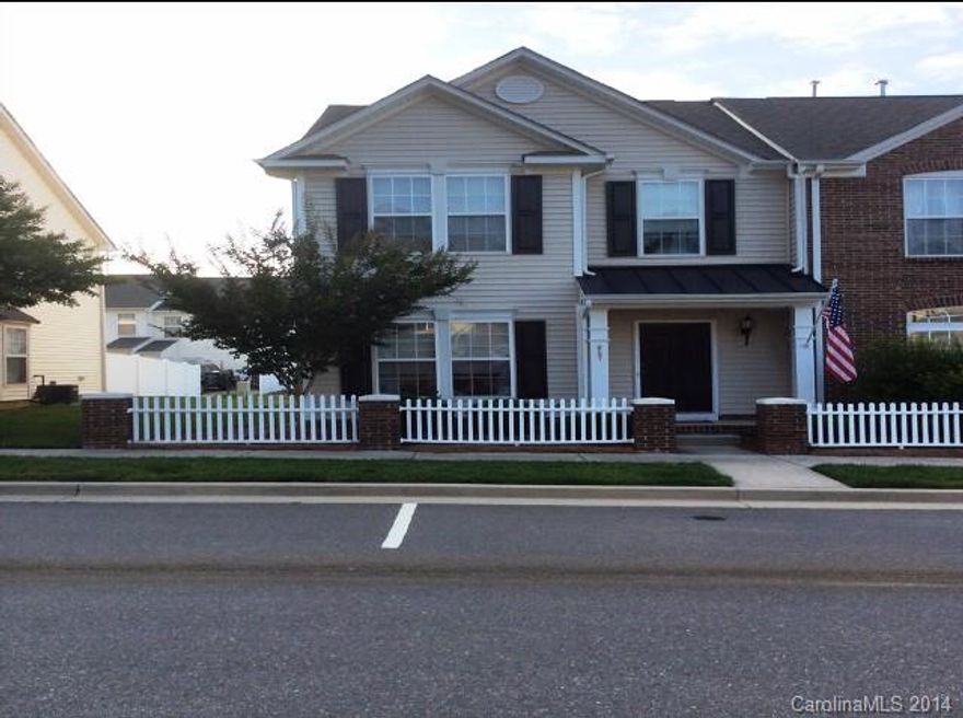 What a great townhome.  Pride of ownership shines!  Dining room has custom wall of cabinets for extra storage! Living area, spacious kitchen  has new microwave, tile back splash.  Sitting area could be used as eat in kitchen.  Upstairs bath has beautiful updated vanity and tile flooring.  This is a must see!  Great access to interstate, shopping and restaurants.