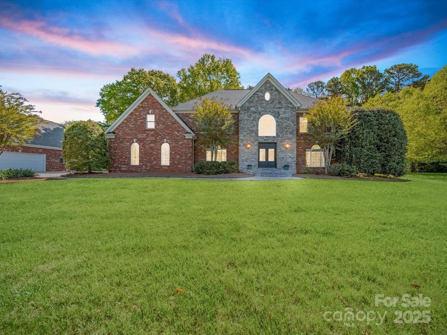 A rare gem in highly desired Weddington NC. This one owner home has everything you need to make your dreams come true. This beautiful two story house has an open floor plan perfect for entertaining. The large kitchen with island opens up into your grand living room. Formal dining, office space, and a flex room surround your main living area. Upstairs you’ll find 4 bedrooms and 3 full and recently renovated bathrooms. Bonus space between the bedrooms gives you added storage, access back downstairs, and a laundry shoot for convenience. The primary bedroom has an updated bathroom with shower and soaker tub and walk in closet. The separate garage allows for 2 cars, a workshop, and an open second story to customize. Outside you can embrace 12 acres for endless possibilities or lounge by your tropical resort style pool and hot tub. This amazing set up will not last long. Schedule your showing today.