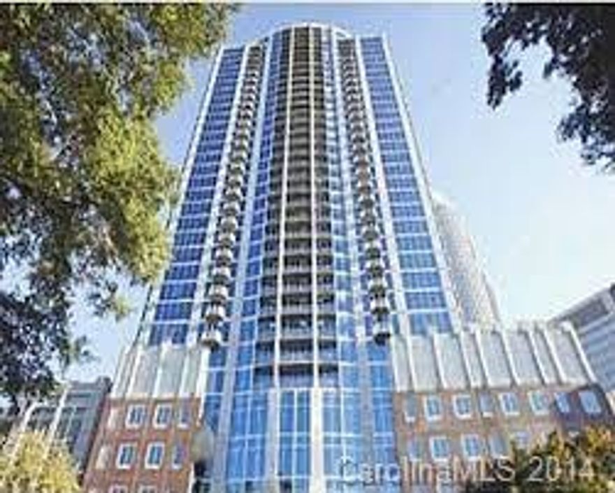 Nice 1 bedroom 1 bath high rise condo, new paint and new carpet, stainless steel appliances, washer, dryer, hardwood floor, tiled bath, outside overhanging sitting area, floor to ceiling windows, overlooking parts of the city, surrounding restaurants and activities, pool, fitness facility, rec area, gated parking deck with 1 reserved space.