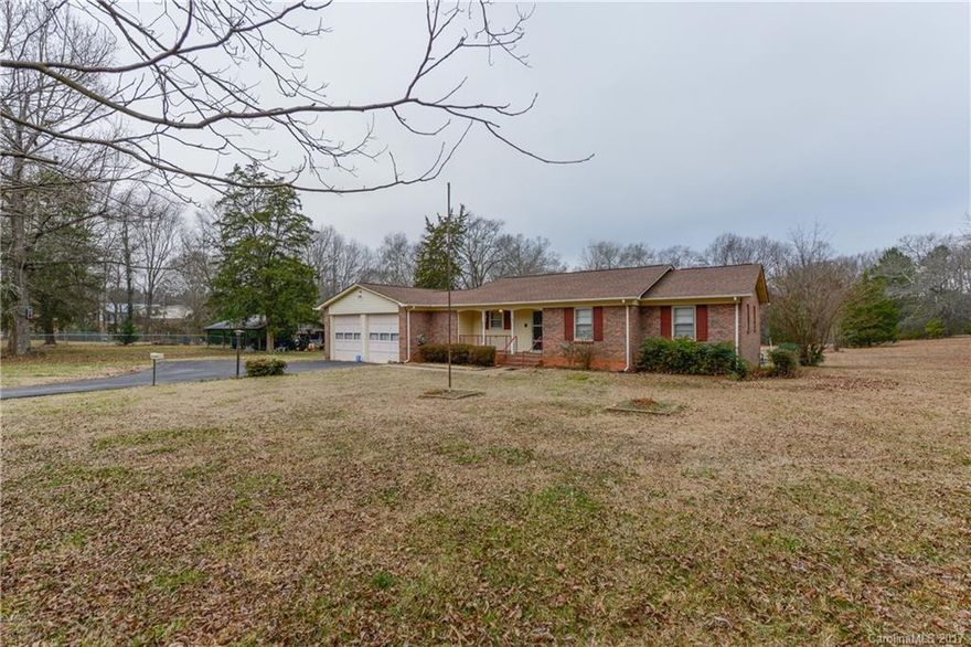 Welcome to this 3BR, 2BA Brick Ranch at 1435 Allison Circle, Rock Hill, SC. Rare Opportunity in a Great Location! Level 3.60 acres with No Restrictions offers Huge Shed/Barn & Sep. Building. Create your own Mini Farm! NO CITY TAXES! NO HOA! 100% USDA Financing Available.
