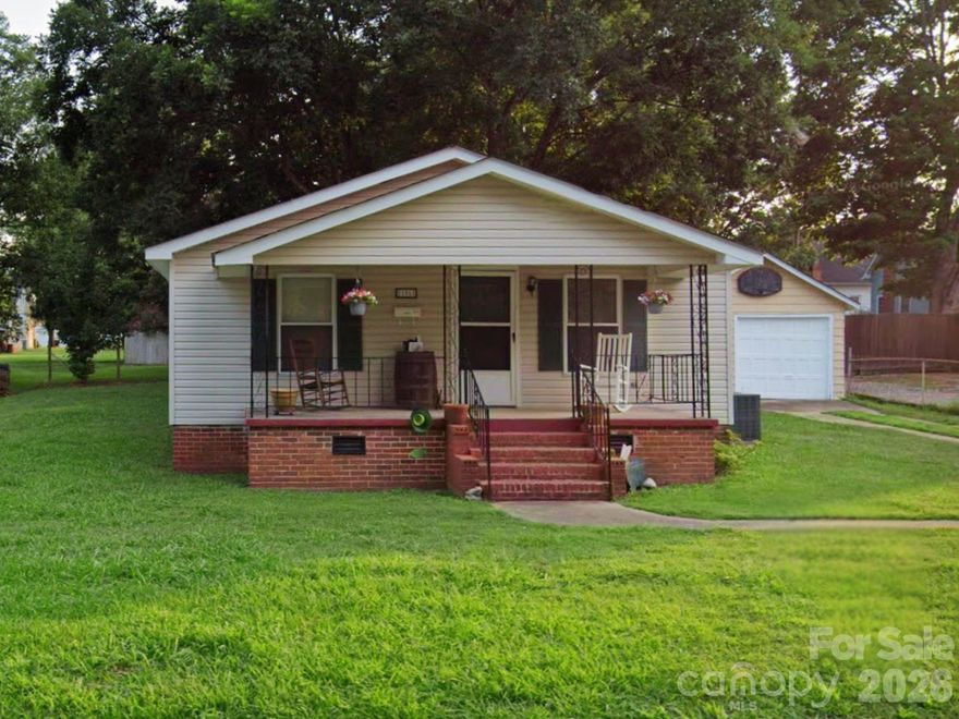 Welcome to this charming 3-bedroom, 2-bath home in the heart of China Grove! This move-in ready property has been well maintained and updated over the years, offering comfort and functionality throughout. Enjoy relaxing on the front porch, a dedicated laundry room, and a detached garage with plenty of room for parking and storage. Conveniently located just minutes from Downtown China Grove, local shops, dining, and everyday amenities.