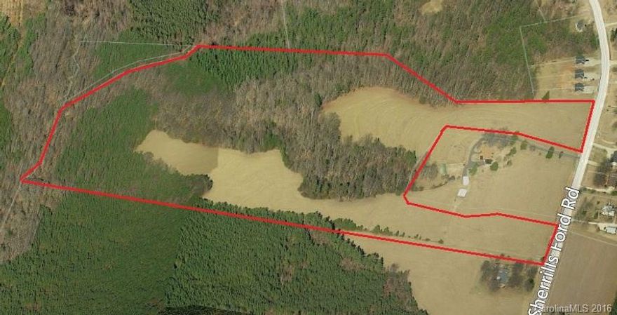 First time to the market, we are offering 43.3 acres for sale in highly growing Sherrills Ford. The seller had the land proposed for a subdivision (see attachments) for a 20 home community on large lots. Buy the parcel for one or feel free to develop. Roughly $17,000 per acre of beautiful, mostly cleared land. Most of the land is flat with a gentle roll and very few basement lots.