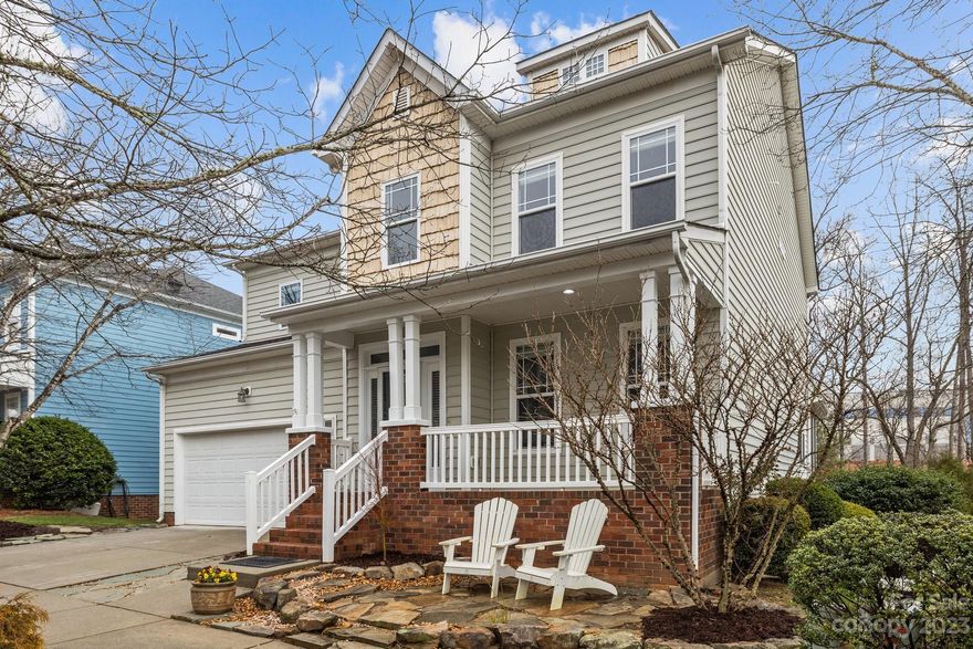 Room to spare in Cornelius...ORIGINAL TO BUILD FULLY FINISHED WALKOUT/DAYLIGHT BASEMENT with bed and bath ensuite in 5 bedroom home! Rare opportunity for basement home in Glenridge. New paint, new carpet, new flooring in all 3 full bathrooms make this home MOVE IN READY! Enjoy a sunrise coffee on the GORGEOUS, main level, screened porch and 2-story deck that overlooks the greenway or cocktails at sunset on the front porch. Primary bedroom up with ensuite and custom closet design. Three secondary bedrooms and full bath up. Basement has tons of options for in-law or guest suite, rec room, home theater or home gym with custom climbing wall! Highly rated schools nearby and a quick ride to grocery stores, downtown/Old Town Cornelius, restaurants, shopping and the northern regional recreation center.