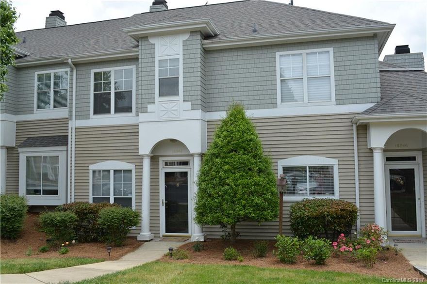 Move in ready townhome. Unit has newer kitchen, corian countertops, includes all appliances and washer and dryer. 1st Master has walk in closet and vaulted ceiling. Great set up for room mate situation with 2 masters.  Screened porch and patio at rear along with a storage unit. 2 assigned parking spaces. Community has waterfront pool, tennis court, boat ramp and day dock. Excellent location close to shopping and entertainment. Roof 2011. Furnace 2014, HVAC Compressor 2007.