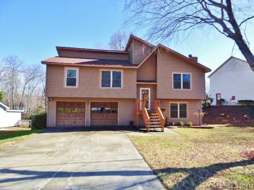 Tons of potential with this rare home in the desirable Mint Hill neighborhood of Danbrooke Park! Many upgrades already completed including beautiful granite counter tops with tile backsplash. Home features large, fenced yard with huge deck and hot tub.  The two car attached garage is generous in size and the driveway allows plenty of room and parking for at least 4 vehicles. Make your appointment to see this one before it's too late!