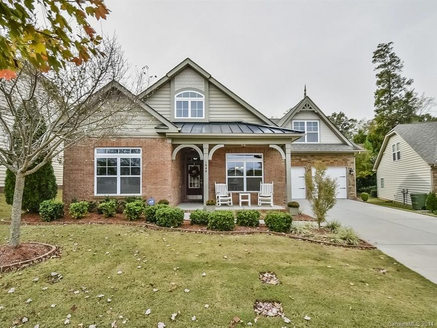 This is the "Cadillac" of homes! "SMART" home allows for remote turn off/on of lights/outlets/++.  From the Electrolux Wave Touch stove, to the quiet Bosch D/W, to the touchless kitchen sink faucet the kitchen & gorgeous granite this home is high-end!   Great open floor plan w/wood flrs.  Office w/custom features.  1st floor master suite w/sitting area & spa like bath & custom closet!  Bonus/2nd Master Up w/ full bath.  Large paver patio w/oversized umbrella.  This home has to much to mention!